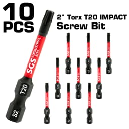 5/10/20 Pieces Torx Screwdriver Bit Set T20 S2 Steel Magnetic 50mm Long Screwdriver Set Suitable for Various Mechanical Repair Needs
