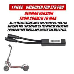Speed Unlimiter for NINEBOT By SEGWAY MAX G3 ZT3 PRO F3 EU DE Electric Scooter Speed Limiter Release Device to Unlock Max Speed