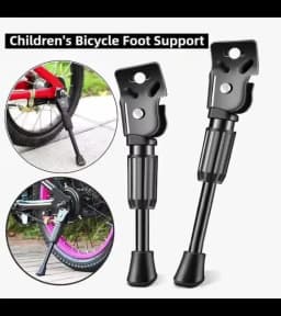 Bicycle Side Support Kids Bike Kickstand Parking Stand Foot Brace Children 12/14/16/18/20 Inch Foot Riding Accessories