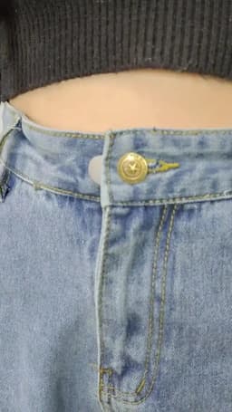 6PCS Jeans and Pants Button Waist Adjustment for DIY Pants Jeans Free Sewing Waist Extenders Buttons for Women and Men NK004