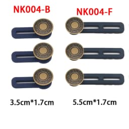 6PCS Jeans and Pants Button Waist Adjustment for DIY Pants Jeans Free Sewing Waist Extenders Buttons for Women and Men NK004