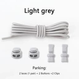 Elastic Laces Sneakers Shoe Laces Without Tying Unisex Quick Shoelace Round Rubber Bands Lazy Shoelaces Sport Shoestrings 1Pair