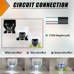 Motorcycle Headlight LED Wick For Husqvarna 701 TE 250 300 450 FC FE TC 125 300i Headlamp Dirt Bike Motocross Accessories Enduro