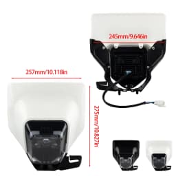 Motorcycle Headlight LED Wick For Husqvarna 701 TE 250 300 450 FC FE TC 125 300i Headlamp Dirt Bike Motocross Accessories Enduro