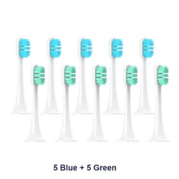 Hot Replacement Brush Heads For Xiaomi Mijia T300/T500/T700 For Sonic Electric Toothbrushes with Caps Sealed Package Soft Heads