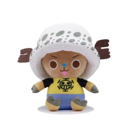 20cm ONE PIECE Plush Doll Luffy Chopper Stuffed Toy Cartoon-shaped Throw Pillow Badroom Desk Decoration Girl Boy Gifts