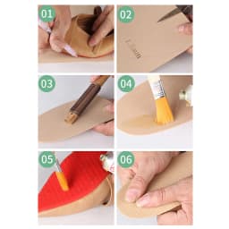 1Pair Non-Slip Sneakers Outsole Cuttable Rubber Sole Stickers Replaceable Repair Outsole Wearable Shoes Pads Repair Materials