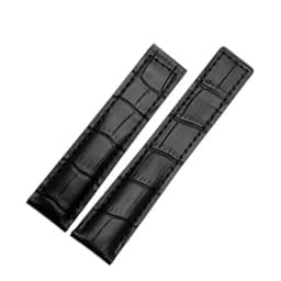 Genuine Leather Bracelet 19mm 20mm 22m for Tag Heuer Watchband Men Wristwatches Band Accessories Fold Buckle Leather Watch Strap