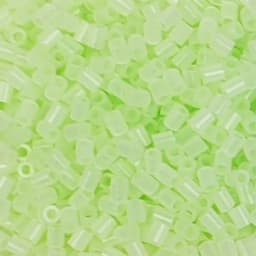 Yantjouet 2.6mm Mini Beads 1000pcs Glow in Dark Pixel Art Hama Beads Iron Beads High Quality Puzzle Toys