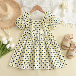 Bear Leader Kids Girls Dresses 2026 New Summer Lace Princess Dresses Children Solid color Clothing Baby Wedding Party Vestidos
