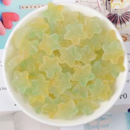 10pcs Slime Charms Soft Candy Resin Star Additives Supplies DIY Kit Filler Decor For Fluffy Clear Cloud Slime Clay 18mm