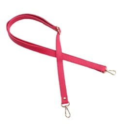 138cm Long Faux Leather Shoulder Bag Strap DIY Purse Handle Adjustable Crossbody Handbag Belt Replacement with Clasp