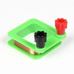 Square Copper Coil for Junior High School Student Physics Electromagnetic Experiment Equipment Magnetic Induction Accessory