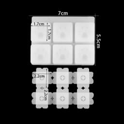 1pcs Gaming Mechanical Keyboard Key Cap Silicone Molds Crystal Epoxy Resin Casting Mold For DIY Handmade Craft Making Tools