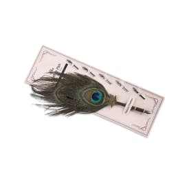 1 Set English Calligraphy Feather Dip Pen Writing Stationery Set Gift Box with 5 Nib Wedding Gift Quill Pen Fountain Pen