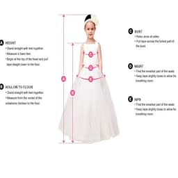 High Quality First Communion Dresses Kids Evening Ball Gown Gold Applique Bow Girls Pageant Dress Satin Tulle Flower Girl Dress