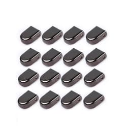 4/16Pcs Elastic Laces Sneakers Diamond Locks Shoelaces Without Ties Kids Adult No Tie Shoe Laces Rubber Bands Shoelace Locks