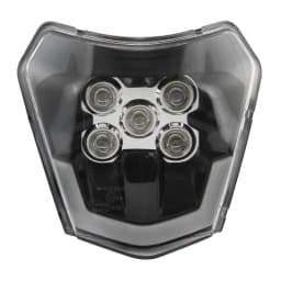 Motorcycle Headlight LED Enduro for KTM EXC XC SX MX XC 125 250 300 450 Universal Supermoto Dirt Bike Motocross Headlights Plate