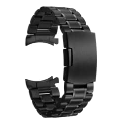 12 14 16 18 19 20 21 22 24mm High Quality Solid Stainless Steel Curved End Watch Strap Wrist Band Bracelet Accessories With Tool
