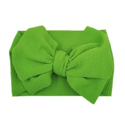 Solid Baby Headband Adjustable Big Bowknot Hair Band Oversize Turban Newborn Headwear For Baby Girls Fashion Hair Accessories