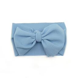 Solid Baby Headband Adjustable Big Bowknot Hair Band Oversize Turban Newborn Headwear For Baby Girls Fashion Hair Accessories
