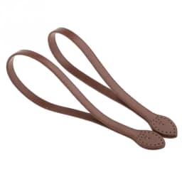 2pcs 60cm Leather Bag Handles Shoulder Bag Strap Replacement Handbag Belt Straps DIY Crocheted Bags Tote Handmade Accessories