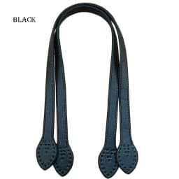 2pcs 60cm Leather Bag Handles Shoulder Bag Strap Replacement Handbag Belt Straps DIY Crocheted Bags Tote Handmade Accessories