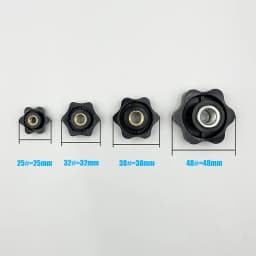 Manual Tighten Nut Thumb Clamping Knob Handle Plum Thread Hand Mechanical Star Nuts M4 M5 M6 M8 M10 M12 Plum Hand Tighten Nut