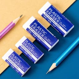 6 Pcs Soft Rubber 2B Pencil Eraser Student Art Sketch Painting Correction Supplies School Exam Writing Eraser Stationery