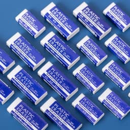 6 Pcs Soft Rubber 2B Pencil Eraser Student Art Sketch Painting Correction Supplies School Exam Writing Eraser Stationery
