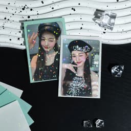 Sharkbang 50pcs/Lot Holo Card Sleeves 61x91mm 20C Star Series PP Kpop Holders For Postcards Films Game Cards Photocard Protector