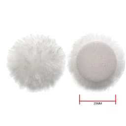 26Pcs Set 1Inch Mini Car Foam Drill Polishing Pad 25mm Detail Sponge Wool Waxing Buffing Pads with Backer for Dremel Rotary Tool