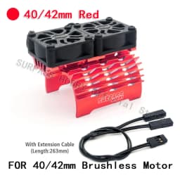SURPASS HOBBY 36mm 40-42mm 55-58mm Brushless Motor Cooling Fan Holder for 540 550 3650 3660 4268 4274 1/10 1/7 1/8 1/5 RC Car
