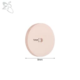 ZS 6-200pcs/lot Silicone Piercing Healing Discs Set Flexible Anti Hyperplasia Flat Clear Medical Grade Silicone Disc 3/5/7/9MM