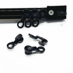Silent Curtain Track Pulley For Room Curtains Bathroom Curtains Blinds Curtain Plastic Track Pulley