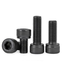 2~50pcs M1.6 M2 M2.5 M3 M4 M5 M6 M8 M10 M12 Black Galvanized 304 Stainless Steel Hexagon Hex Socket Head Cap Bolt Screw DIN912