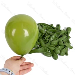 10/20/30Pcs Green Birthday Balloons Metal Retro Dark Green Sage Green Balloons for Wedding Decorations Birthday Christmas Party