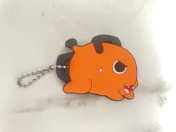 Anime Chainsaw Man Pochita Cartoon Key Cover Case Accessories Cute Key Chain Keychain for Girls key covers for house keys