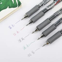 5 In 1 Multicolor Ballpoint Pens Creative 4 Color Ball Pen Refill and Pencil Lead Multifunction Pen Office School Writing Supply