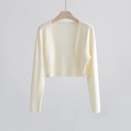 Sun Protection Knit Cardigan Women's Thin Coat Ice Silk Outerwear Cover-up Shawl Air Conditioning Shirt Summer