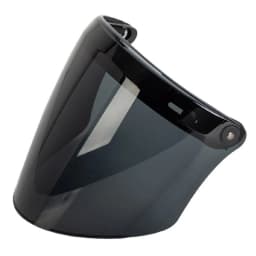 Universal 3-Snap Open Face Helmet Visor 3/4 Helmet Visor for Scratch Resistant UV Protected