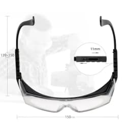 12pcs Anti-Splash Work Safety Glasses Eye Protecting Lab Goggles Protective Industrial Wind Dust Proof Goggles Cycling Glasse