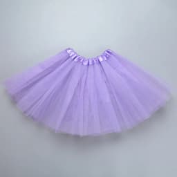 Girl Elastic Ballet Dancewear Tutus Mini Skirt For Birthday Party Dance 3 Layer Tulle Tutu Skirt for Kids Princess 2-8Y Girls