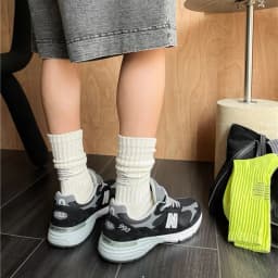Men's Vintage Male Letter Medium Tube Socks Japanese Solid Thickened Sports Socks Towel Bottom Couple Knitted Socks