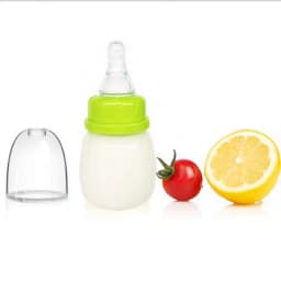 60ML Baby Newborn Mini Portable Feeding Nursing Bottle BPA Free Safe Infant Nursing Nipple Care Feeder Fruit Juice Milk Bottles
