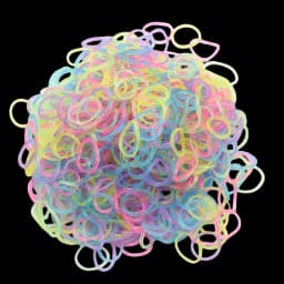 600pcs Glow in the Dark Loom Band Kit Colorful DIY Bracelet Making Set with Beads & Accessories - Perfect for Friendship Crafts