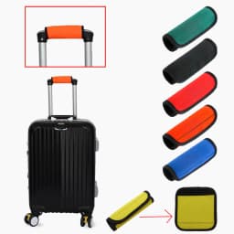 Comfortable Neoprene Luggage Handle Wrap Grip Luggage Suitcase Bag Handle Identifier Stroller Grip Protective Cover Bag Part