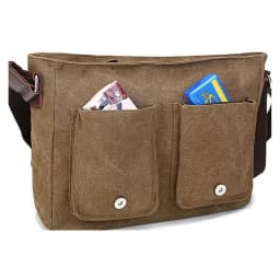 Men Vintage Canvas Bag Men Casual Crossbody Bag for Men Messenger Bag Man Travel Shoulder Bags