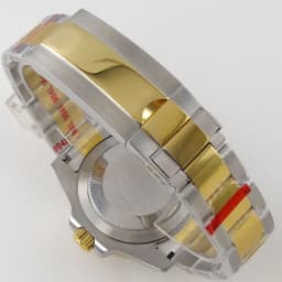40mm Gold Plated Watch Case for NH35 NH36 NH38 Miyota8215 ETA2836 DG2813 ETA2824 PT5000 Movement Sapphire Crystal Screw-in Crown