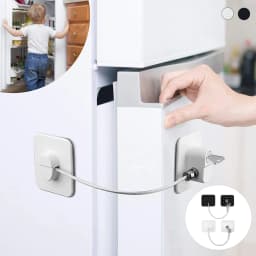 1PCS Baby Safety Refrigerator Lock With Keys or Coded Lock Infant Security Cabinet Locks Sliding Closet Door Locks